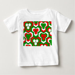 Hexagon-Blume Baby T-shirt