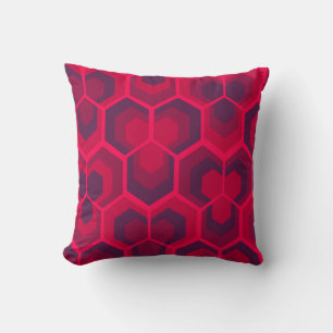 Hexagon-Blume Kissen