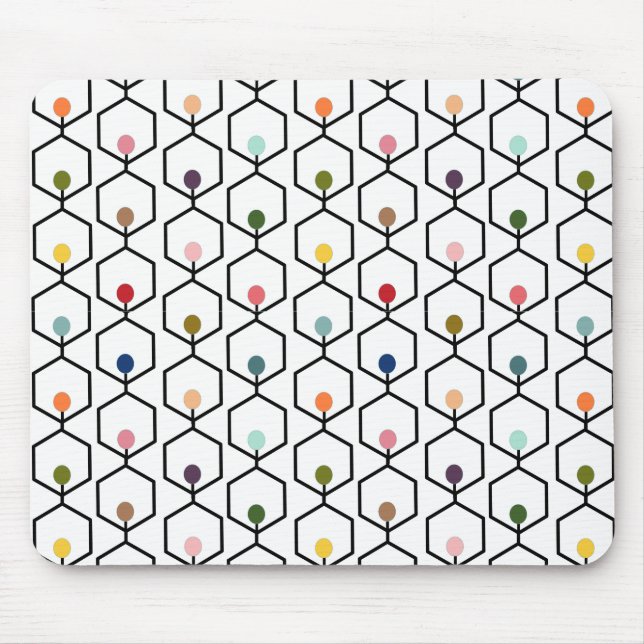 Hexagon Chains Mousepad (Vorne)