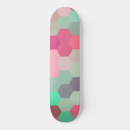 Hexagon colour, skateboard