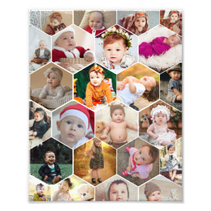 Hexagon Foto Collage