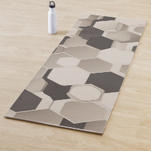 Hexagon Harmony Yoga Mat