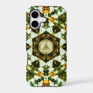 Hexagon Jasmin Garden Peace Star iPhone 5 Fall
