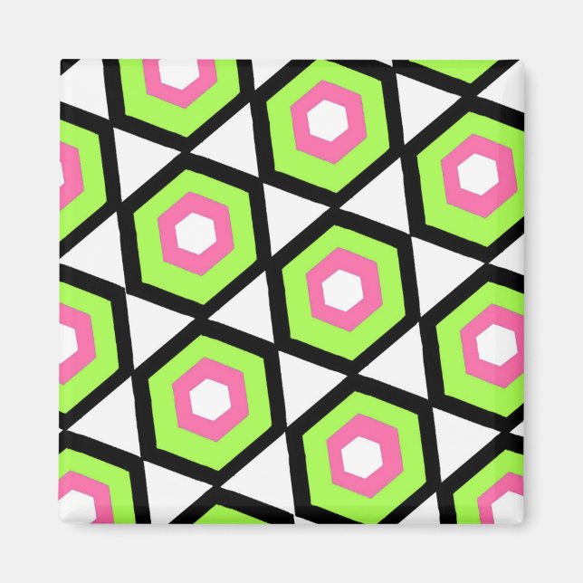 Hexagon Magnet (Vorne)