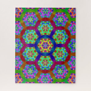 Hexagon Mandala Design 1.11.23.1 Puzzle