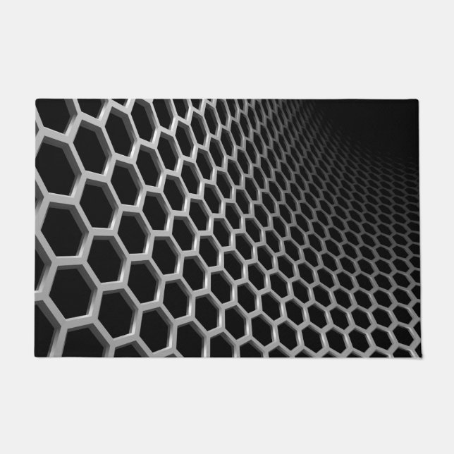 Hexagon Muster Fußmatte (Vorderseite)