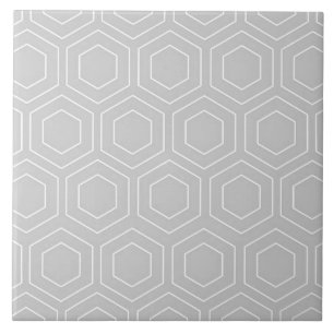 Hexagon Muster Grau und Weiß Moderne Keramik Tile Fliese