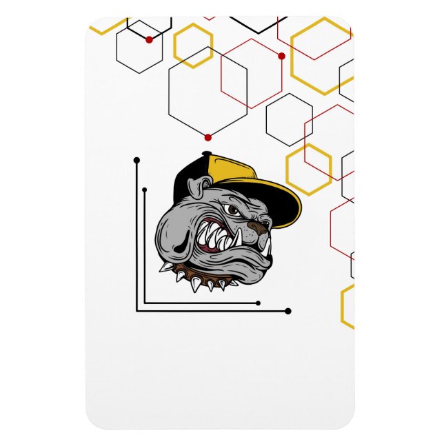 Hexagon-Pitti Magnet flexibel (Vertikal)