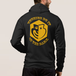 Hexagon Techie Reißverschluss-oben Hoodie, Wahl 1 Hoodie