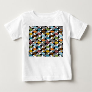 Hexagon und Sternexplosionen Baby T-shirt