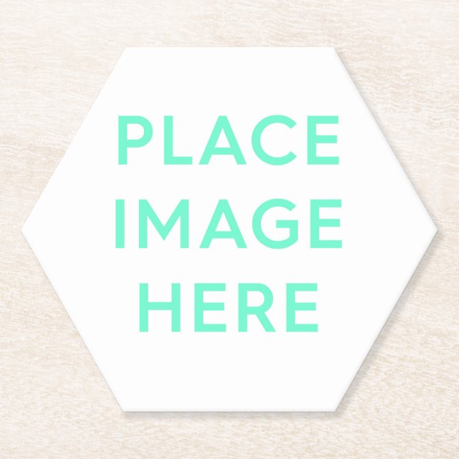 Hexagon-Untersetzer Untersetzer (Vorderseite)