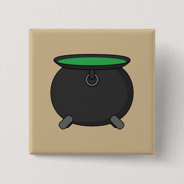 Hexch Cauldron Button (Vorderseite)