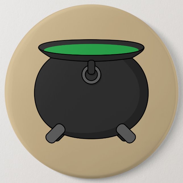 Hexch Cauldron Button (Vorderseite)