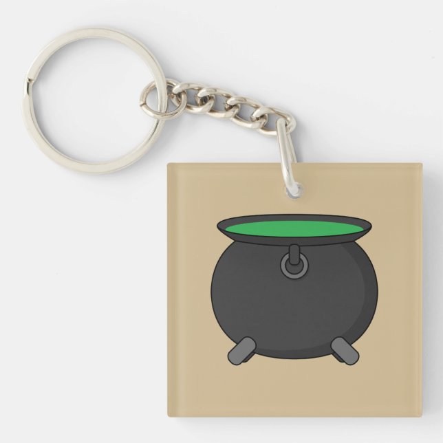 Hexch Cauldron Schlüsselanhänger (Vorderseite)