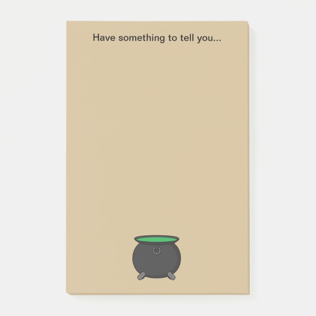 Hexch Cauldron | Text hinzufügen Post-it Klebezettel (Vorderseite)