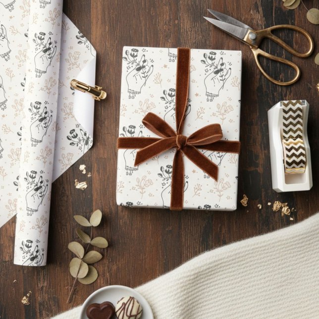 Hexchy Bohemisch Geschenkpapier (Von Creator hochgeladen)