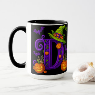 Hexchy Halloween Initial "D"-Tasse Tasse