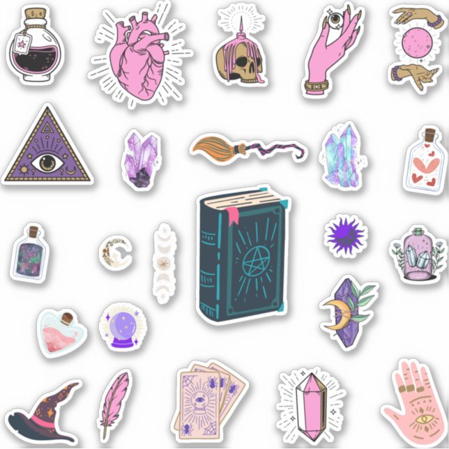 Hexchy Multiple All in One Aufkleber (Vorderseite)