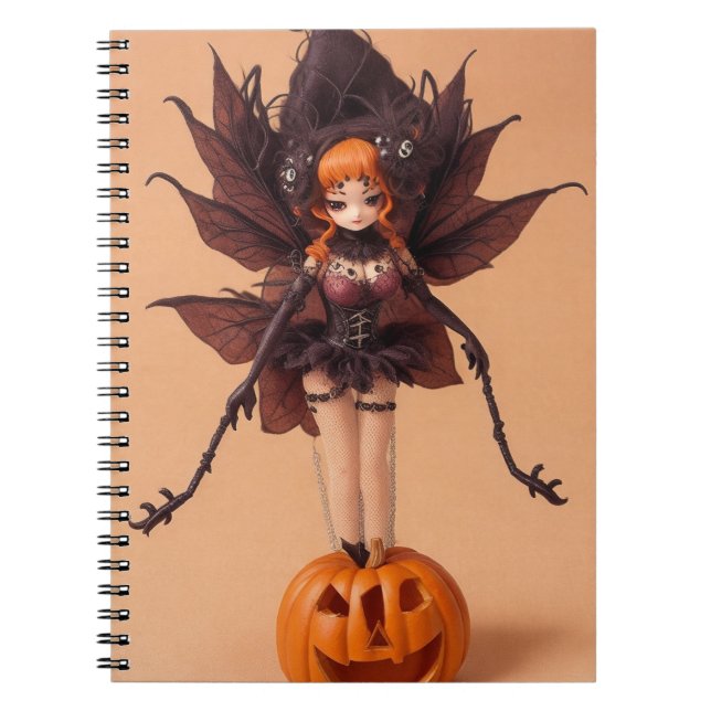 Hexchy Wonders Halloween-Notebook Notizblock (Vorderseite)