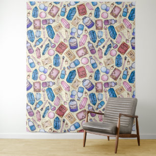 Hexchy Wonders Tapestry Wandteppich
