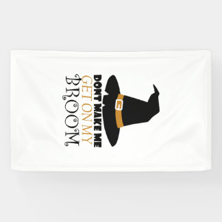 Hexe an Halloween Banner