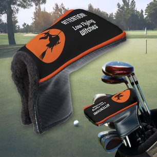 Hexe auf Broom Golf Headcover