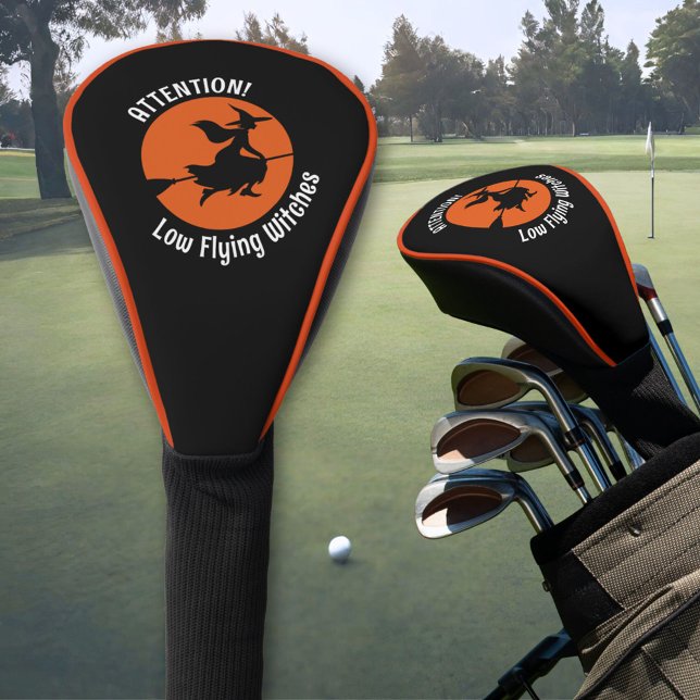 Hexe auf Broom Golf Headcover (Von Creator hochgeladen)