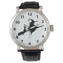 Hexe auf einem Zimmer Armbanduhr