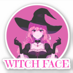 Hexe Aufkleber