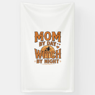 Hexe bei Nacht Muttertags-Shirt-Design_1 Banner