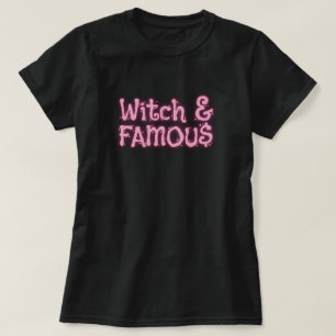 Hexe & Berühmtes Halloween T-Shirt