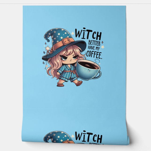Hexe besser haben mein Kaffee lustige Halloween De Tapete (Abrollen)