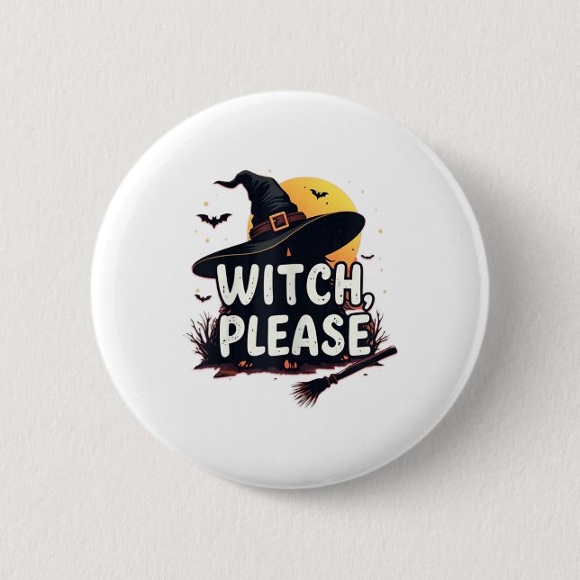 Hexe bitte button (Vorderseite)