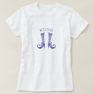 Hexe bitte Halloween Women's Basic T - Shirt