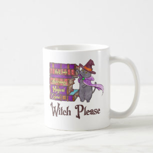 Hexe bitte - Hexenkatze Kaffeetasse