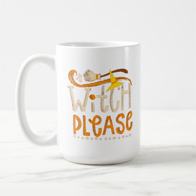 Hexe bitte kaffeetasse (Links)