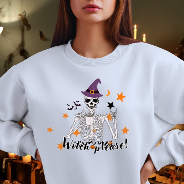Hexe bitte lustiges Halloween 2026 Sweatshirt (Von Creator hochgeladen)