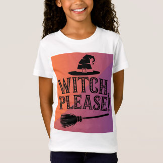 Hexe, bitte! Niedliche und leichte Halloween Kids  T-Shirt