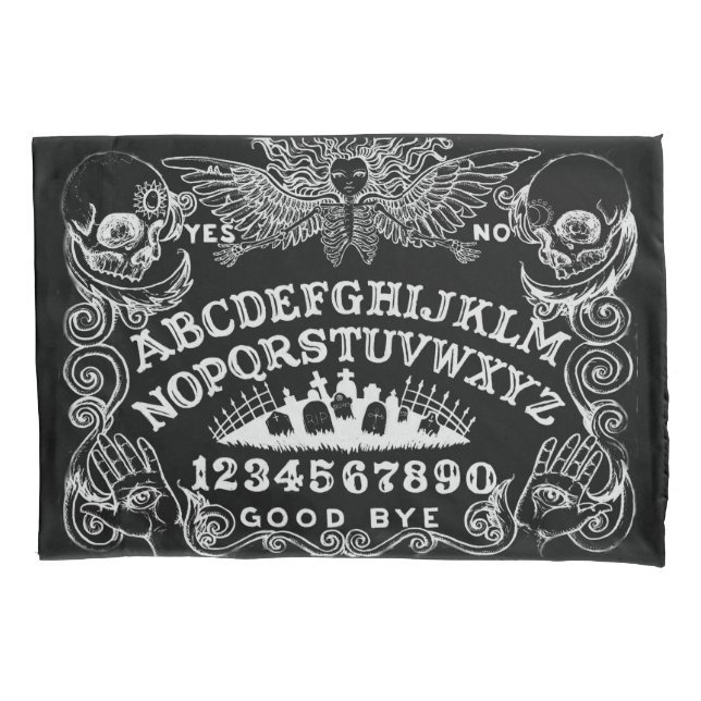 Hexe-Brett-Kissen-Kasten Kissenbezug (Vorderseite)