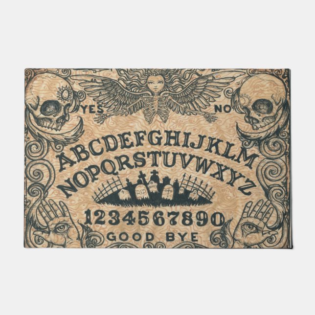 Hexe-Brett-Tür-Matte Fußmatte (Vorderseite)