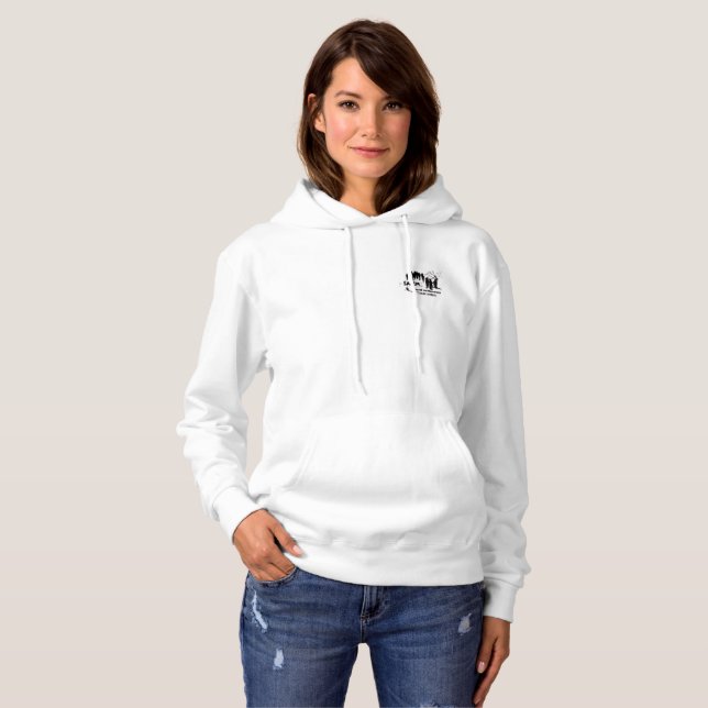 Hexe Broom Besuch Salem Basic Tourist Hoodie (Vorne ganz)