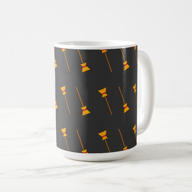 Hexe Broom Kaffeetasse (VorderseiteRechts)