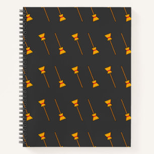 Hexe Broom Notizbuch