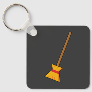 Hexe Broom Schlüsselanhänger