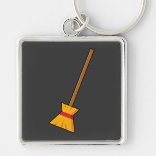 Hexe Broom Schlüsselanhänger