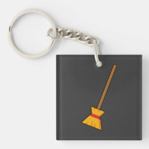Hexe Broom Schlüsselanhänger