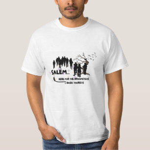 Hexe Broom Shirt Besuch Salem Basic Tourist