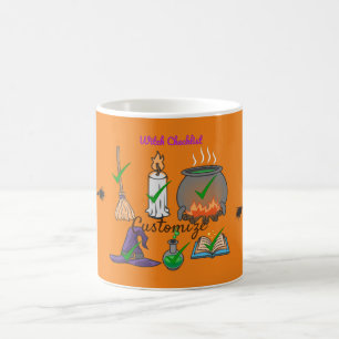 Hexe Checklist Thunder_Cove Kaffeetasse