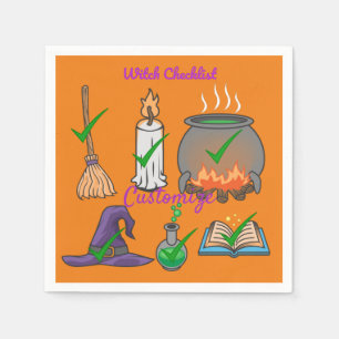 Hexe Checklist Thunder_Cove Serviette