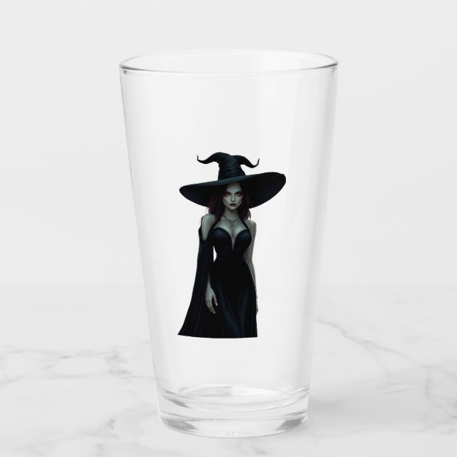 Hexe der Nacht Glas (Vorderseite)